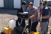 Testing of the ultrasonic double rail trolley UDS2-73 produced by OKOndt Group during CIS 2017
