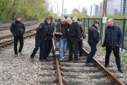 Polish specialists are getting trained to test rails with the ultrasonic flaw detector UDS2-77 under the guidance of OKOndt Group's expert, early 2019