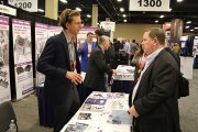 Attendees of ASNT-2017 at the booth of OKOndt Group, USA, Nashville