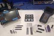 Portable eddy current flaw detectors Eddycon C and CL, rotary scanner, ECPs, calibration blocks and rail trolleys made by OKOndt GROUP at the ASNT-19