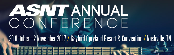 The ad of the annual ASNT Conference and Exhibition, Nashville, Tennessee, USA, 2017