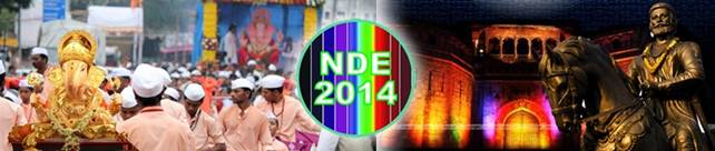 The ad of the National Seminar and Exhibition on non-destructive evaluation (NDE-2014), Pune, India
