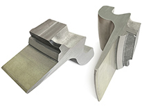 Irregular shape calibration blocks for surface defect detection