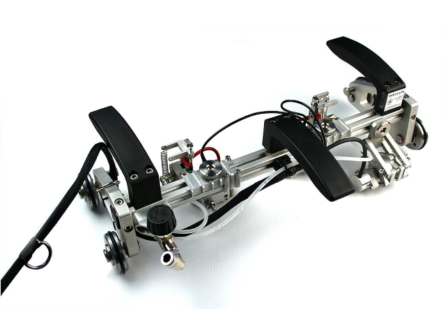 The System based on TOFD technique for various long welded joints testing - TOFD Man