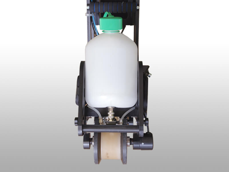 Water tank of the ultrasonic single rail flaw detector UDS2-77