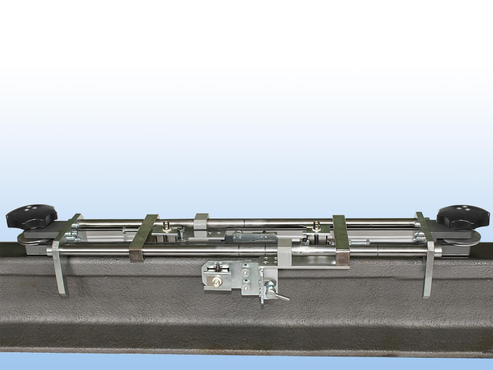 Scanning mechanism of the test kit for rail welded joints USR-01