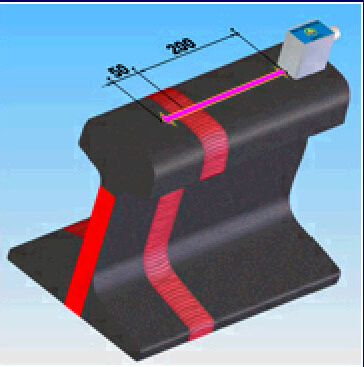 Testing the rail welded joint using the USR-01 kit