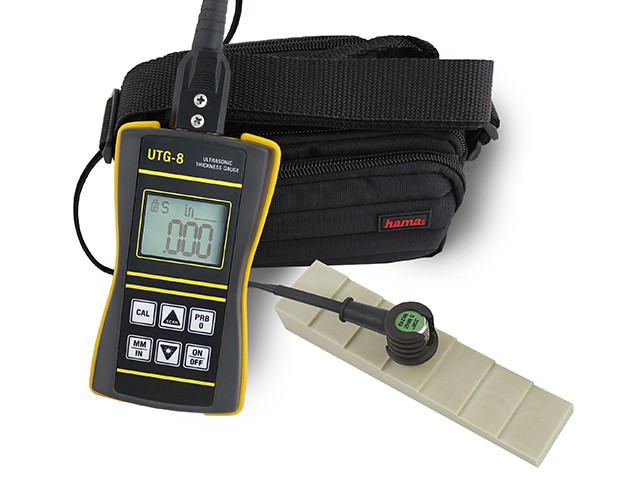 Portable ultrasonic high-precision thickness gauge UTG-8